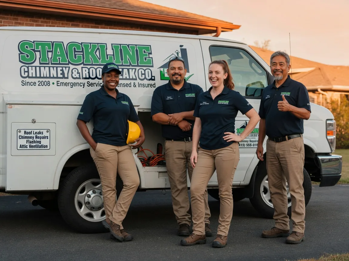 Chimney flashing repair company in Owosso, MI